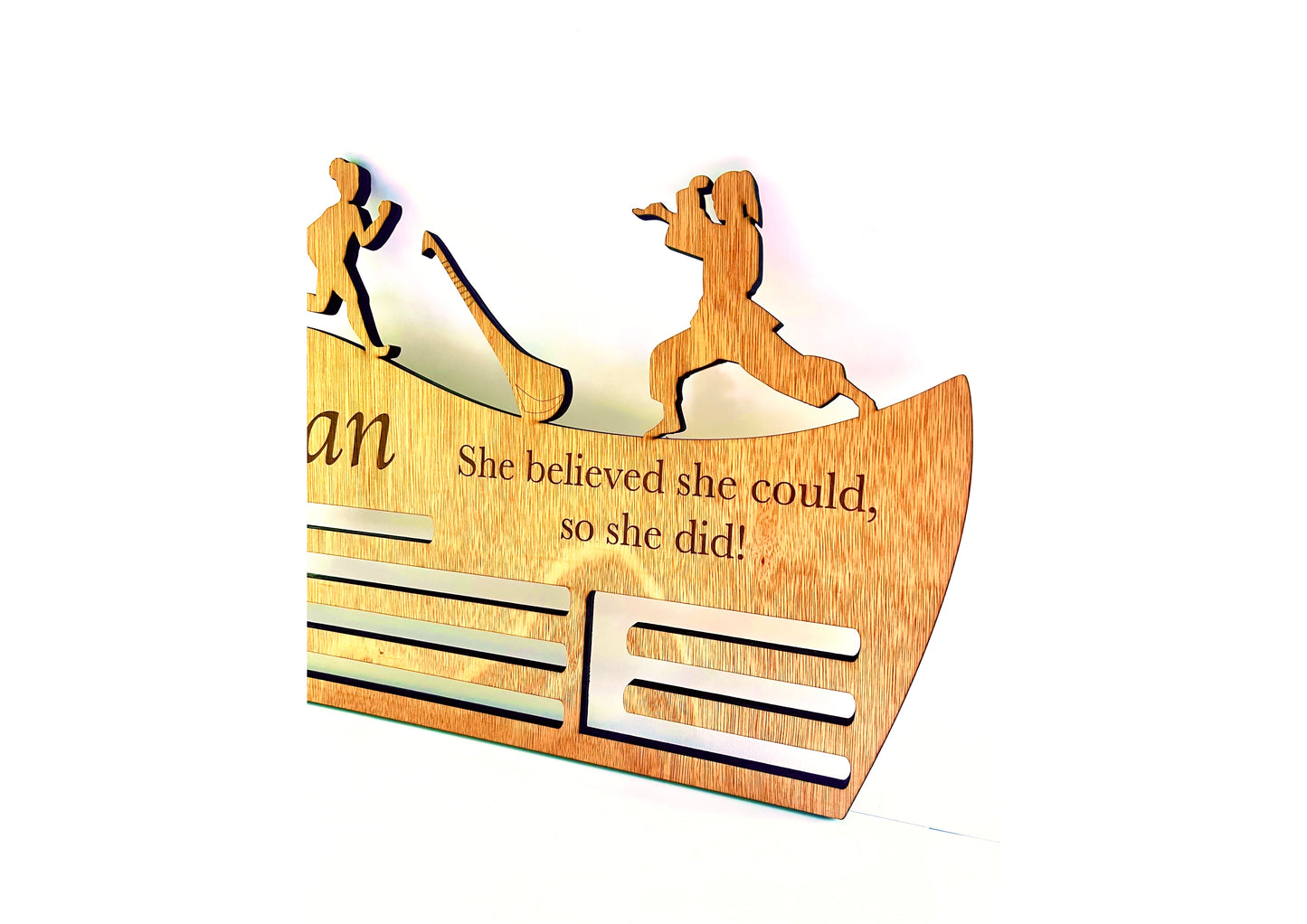 Wooden Medal Holder