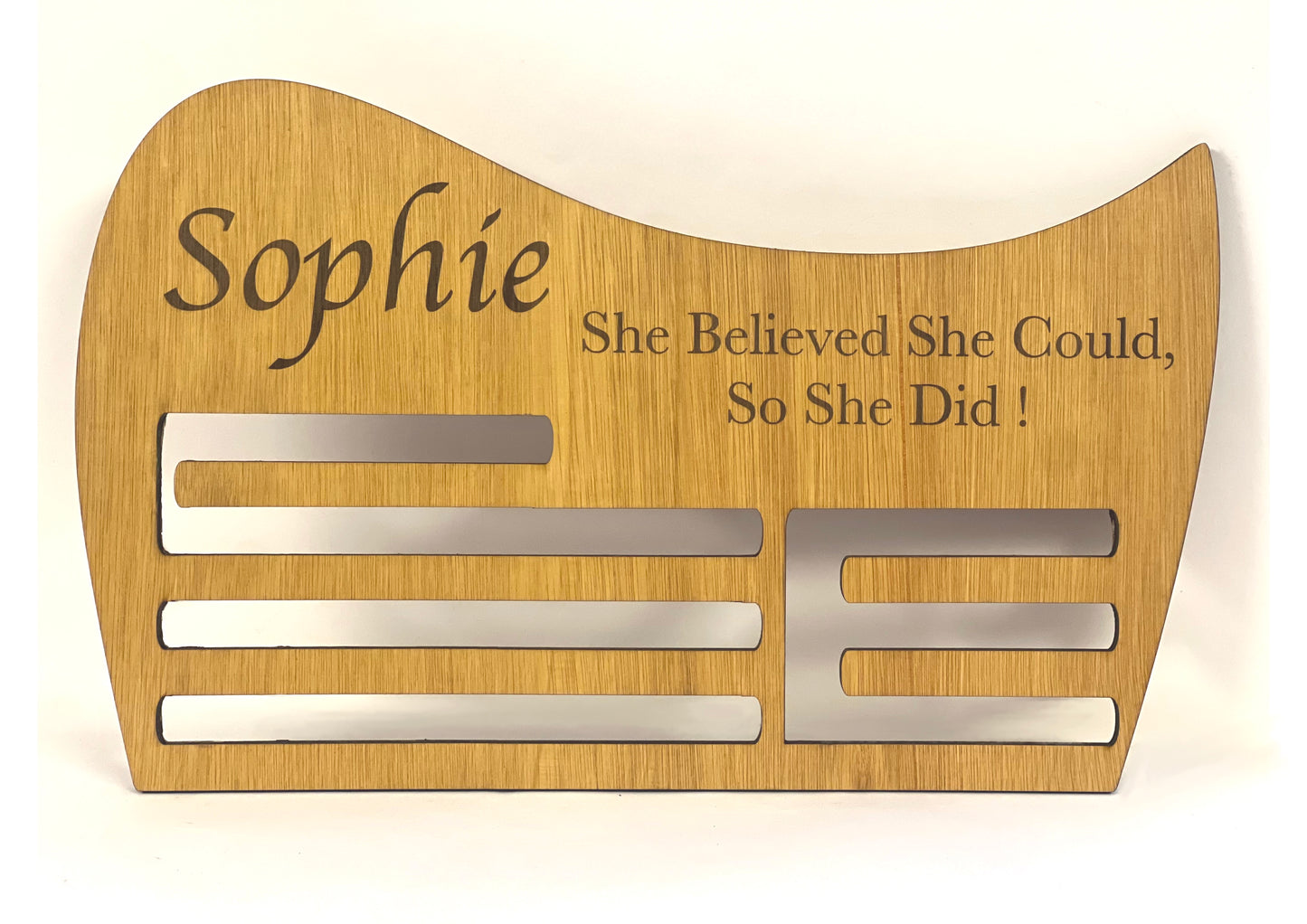 Wooden Medal Holder