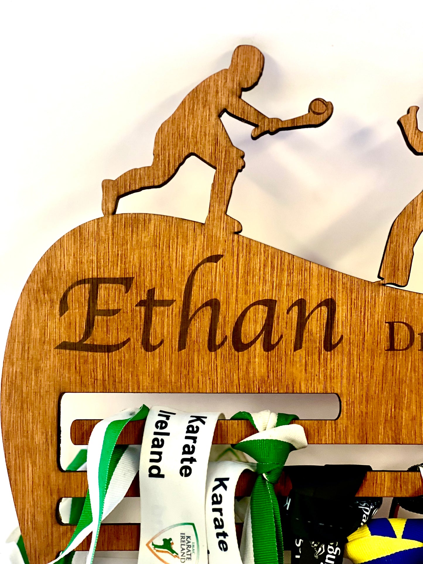 Wooden Medal Holder