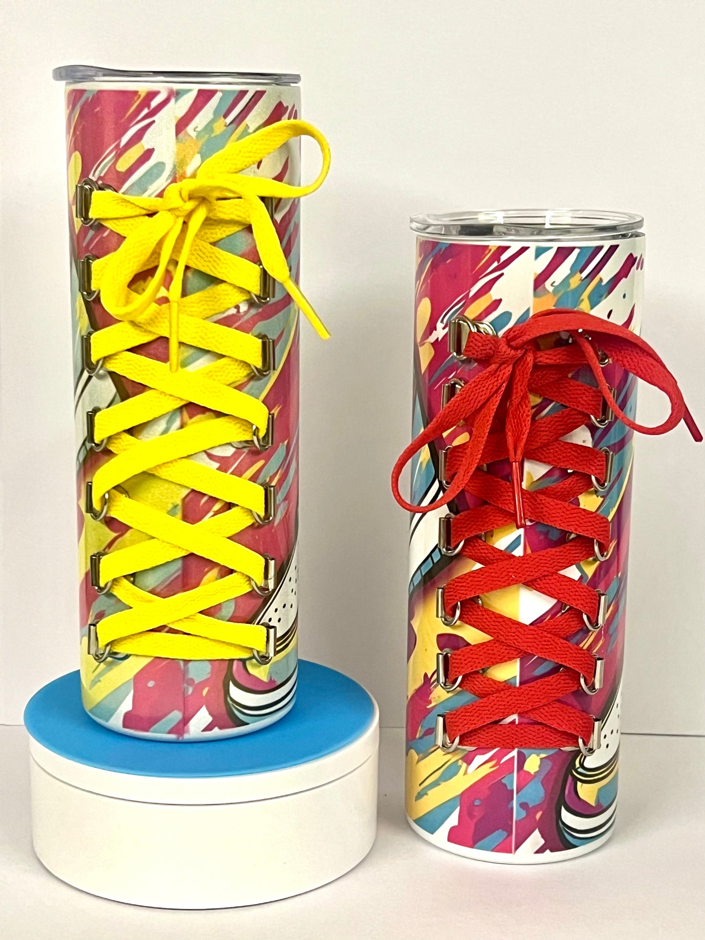 "Laced" 20oz Tumbler (Includes Metal Straw)