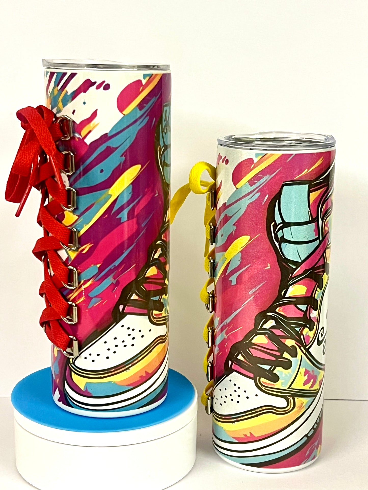 "Laced" 20oz Tumbler (Includes Metal Straw)