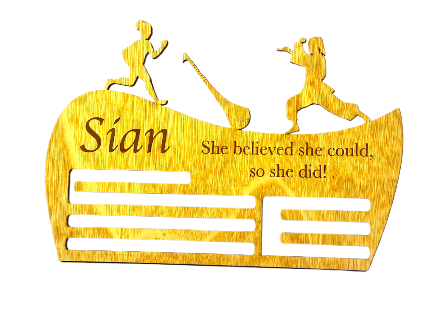Wooden Medal Holder