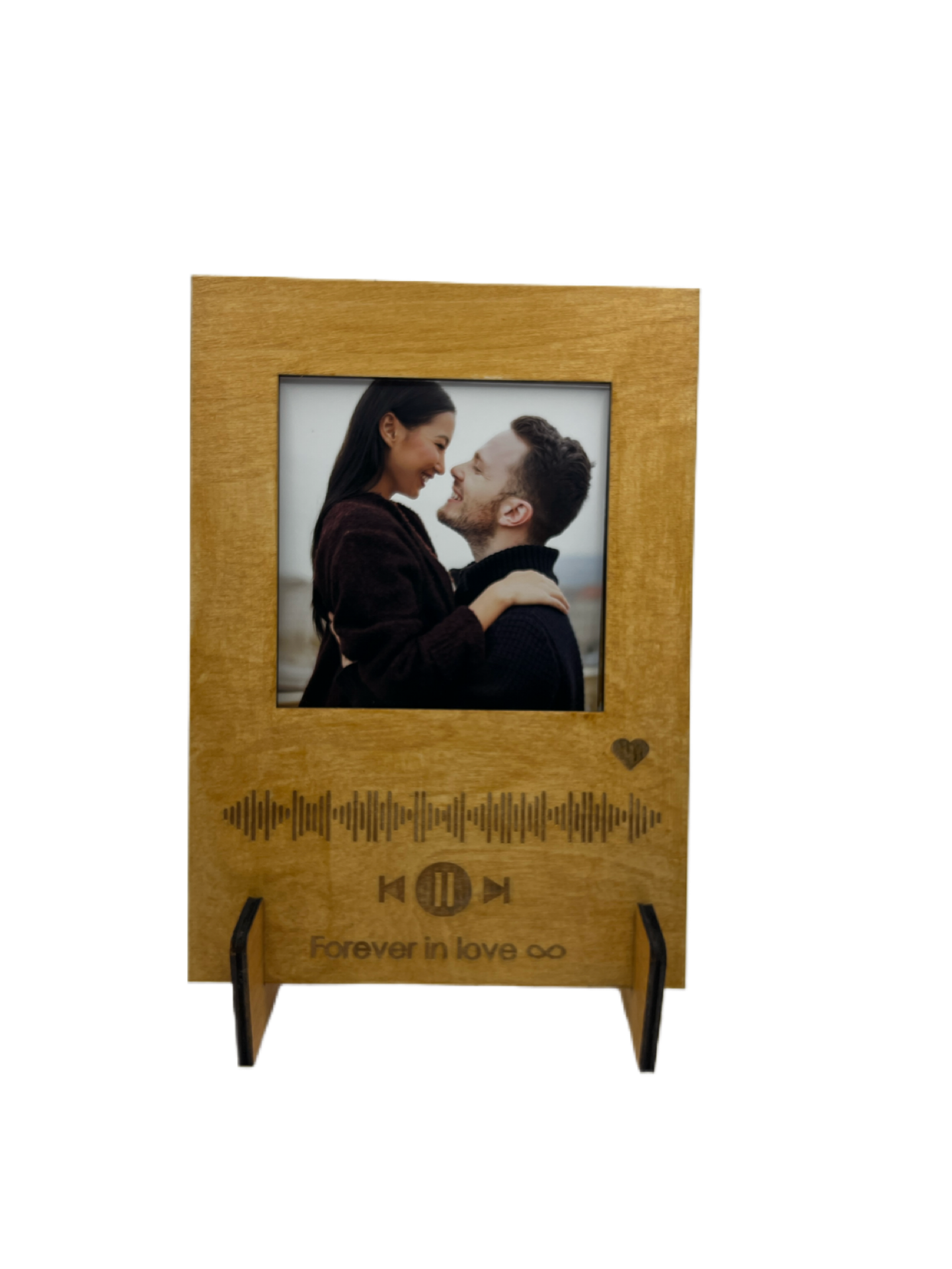 Wooden Photo Frame with Stands