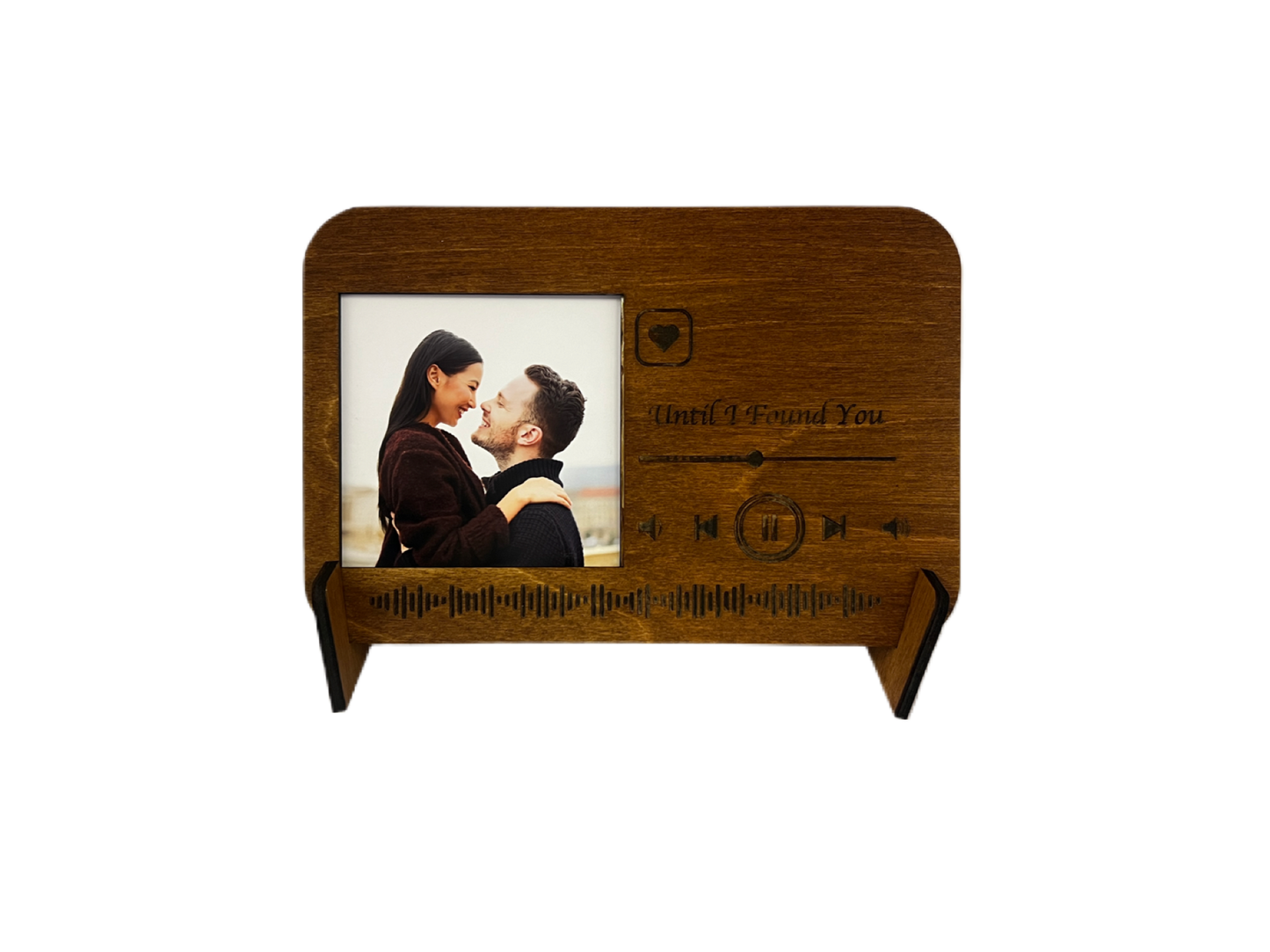 Wooden Photo Frame with Stands