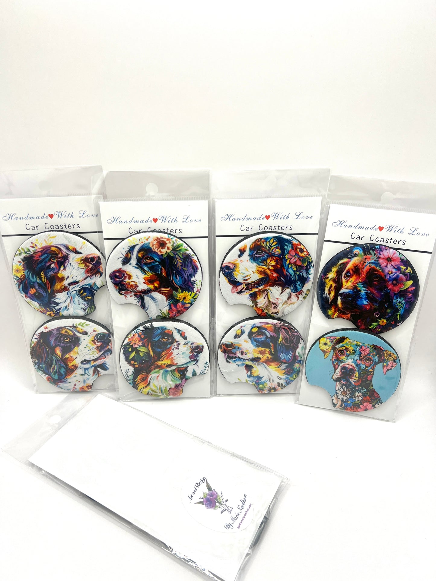 Car Coaster Set (2 Coasters) - Personalisation Available