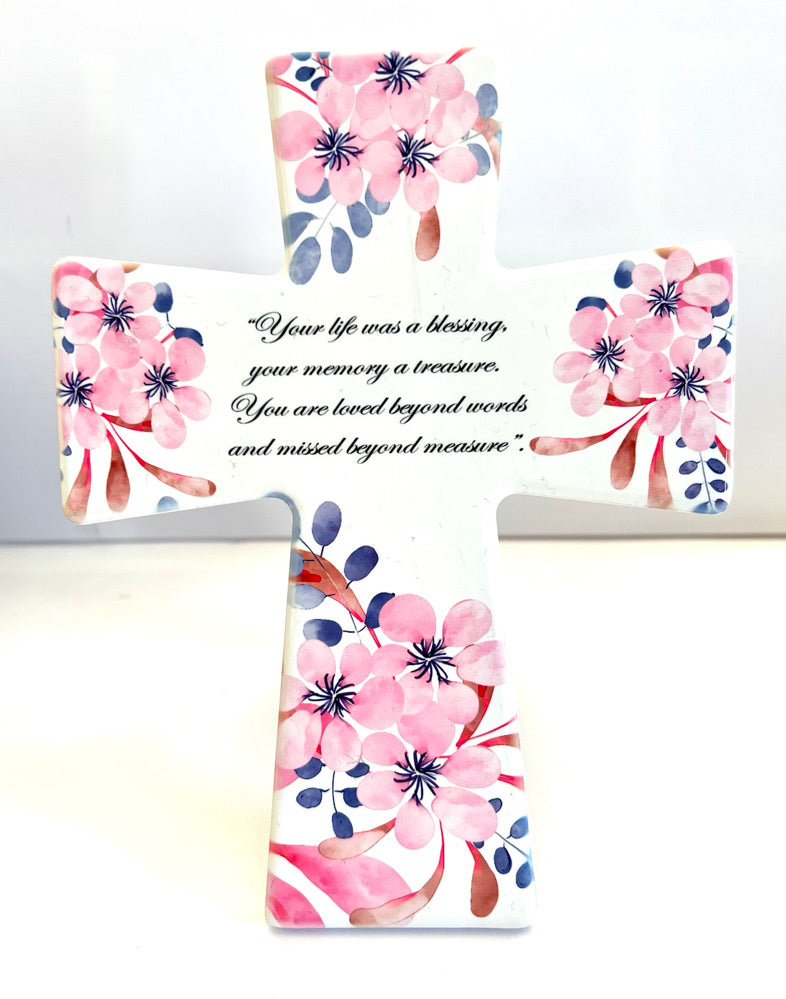 Ceramic Cross - Personalised for any occasion