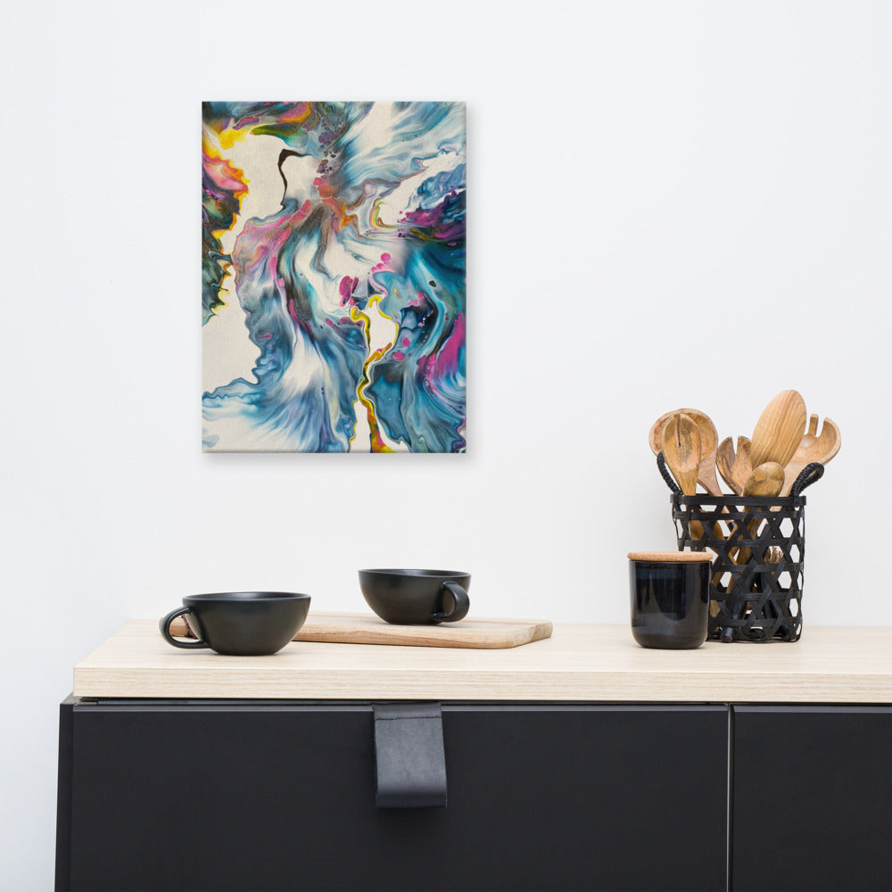 Tropical Sea Storm Canvas Print