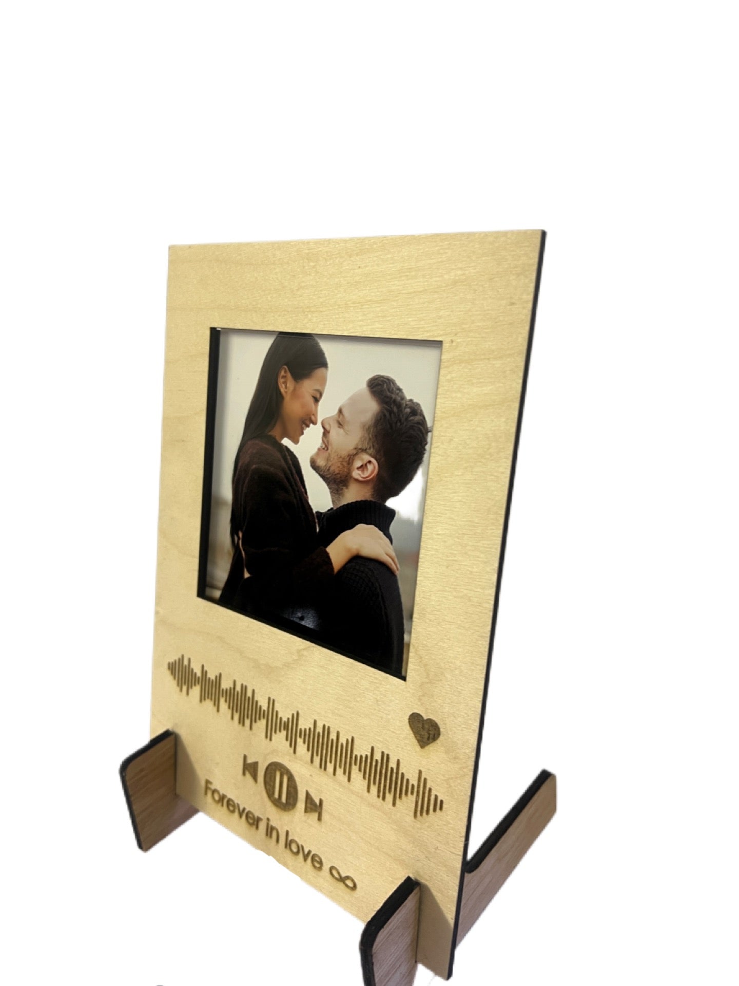 Wooden Photo Frame with Stands