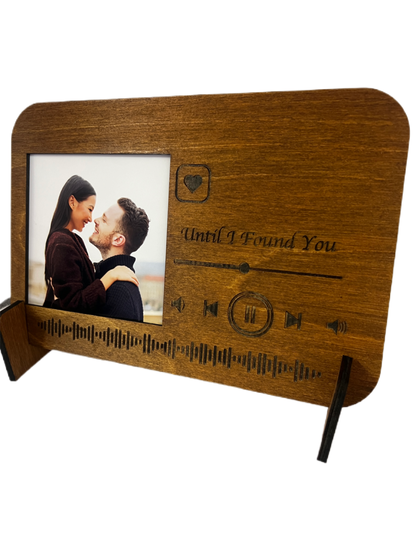 Wooden Photo Frame with Stands