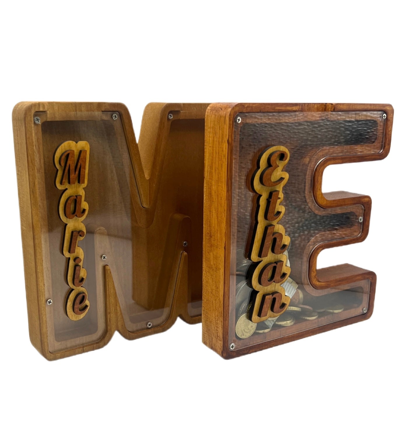 Personalised Wooden Money Box