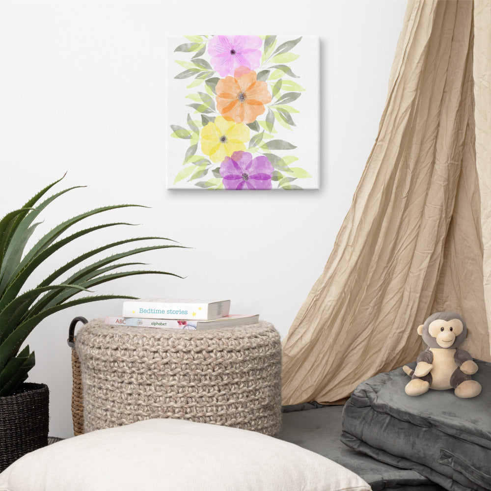 Spring Florals Canvas Print